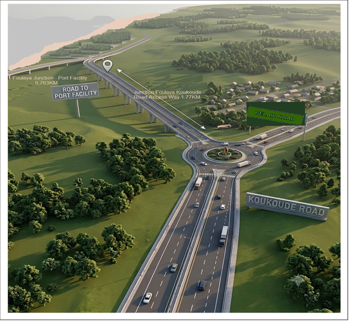 Highway Junction To Proposed Port Asset